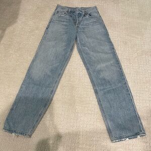 AGOLDE Criss Cross Upsized Jean in Suburbia